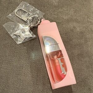 The Dior Addict Lip Oil Case ~ convertible to a Keychain or Bag Charm ~ New